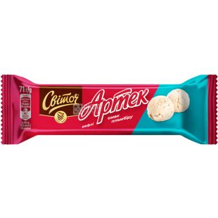 Світоч, 71 г, Вафлі Артек, зі смаком пломбіру