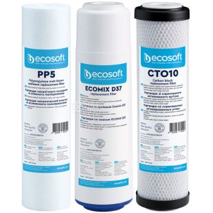 Ecosoft Replaceable Filter Pack, Экосфофт, Набор сменных картриджей для тройных фильтров