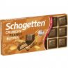 Schogetten, Caramel, 100 г, Шоготтен, Шоколад молочный, Кранчи и арахисовое масло