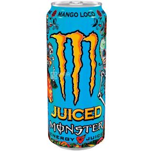 Monster Energy, Juiced, 0,5 л, Энергетический напиток с фруктовым соком