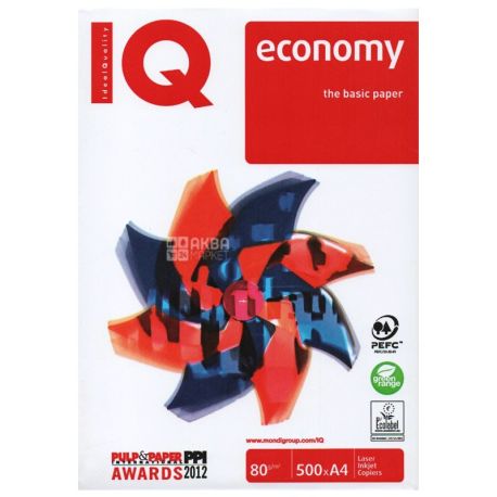 IQ Economy бумага А4 для печати 500 л., класс С, 80г/м2