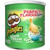 Pringles Sour cream & onion, 40 г, Чипсы картофельные, Принглс сметана и лук, тубус