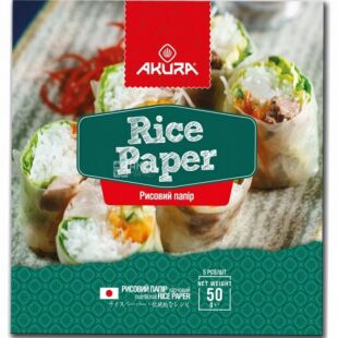 Akura, 50 г, Рисовая бумага