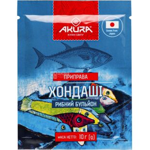 Akura, 10 г, Приправа Рыбный бульон Хондаши