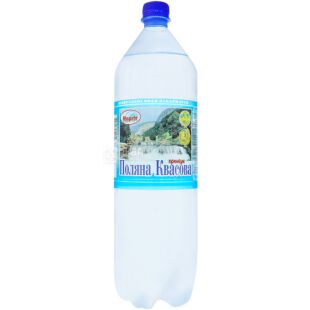 Поляна Квасова, Маргіт, 1,5 л, Вода мінеральна сильногазована, ПЕТ