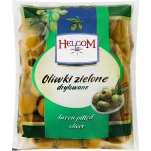 Helcom, 195 г, Оливки зелені без кісточки, ПЕТ