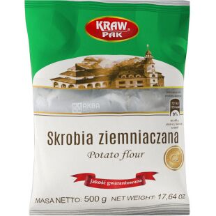 Kraw Pak, Skrobia ziemniaczana, 500 г, Крахмал картофельный