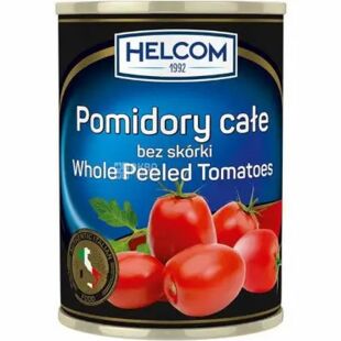 Helcom, 400 г, Консервовані помідори, без шкірки, цілі