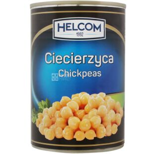 Helcom, Ciecieryzca, 400 г, Нут стерилізований, ж/б