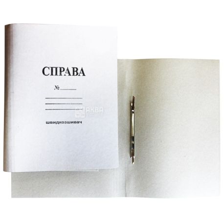 Папка-скоросшиватель, Картонная, А4