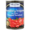 Helcom, 425 мл, Томаты нарезанные, очищенные, ж/б