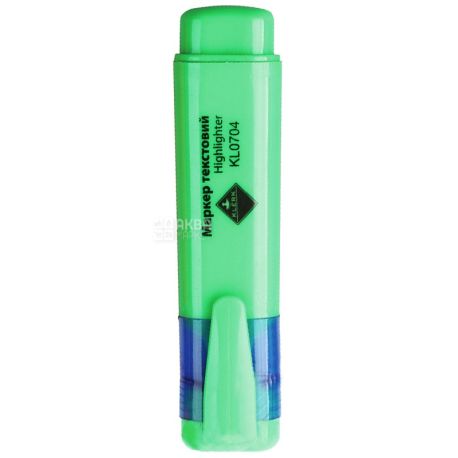 Klerk, 2-4 mm, text marker, Neon, Green, m / s