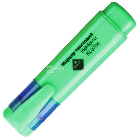 Klerk, 2-4 mm, text marker, Neon, Green, m / s