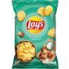Lay's, 120 г, Чипси картопляні, Білі гриби зі сметаною