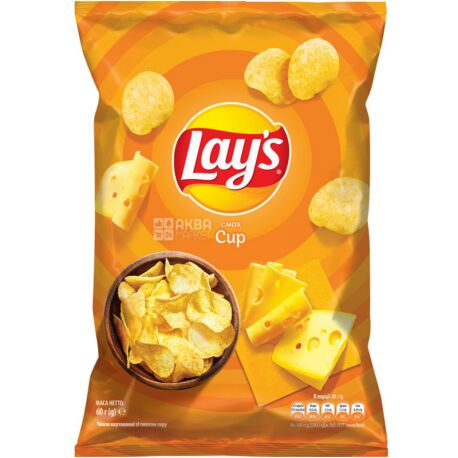 LAY'S, 60 g, Potato Chips, Cheese
