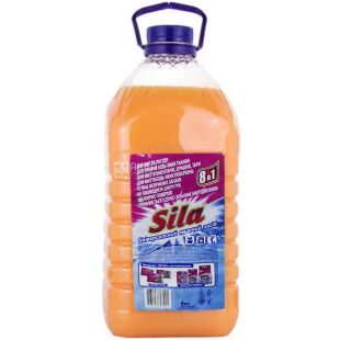 Sila, 4 кг, Универсальное моющее средство, хозяйственное мыло, ПЭТ