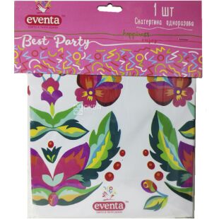 Eventa, Скатерть полиэтиленовая, Украинская коллекция, 138х183 см