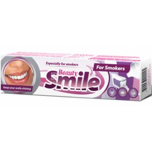 Beauty Smile, For smokers, 100 мл, Зубная паста для курящих