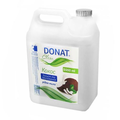 Donat, 5 л, Жидкое мыло, Кокос