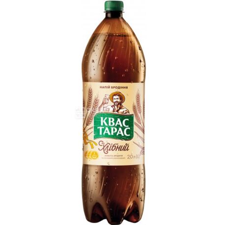Taras, Kvass, 2 l, Plastic bottle