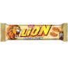 Lion White Rock, 42 г, Лайон Вайт Рок, Карамельно-вафельный батончик в белом шоколаде, в ассортименте