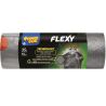 Фрекен Бок LD Flexy, 10 шт. х 35 л, Пакети для сміття із затяжками, сірі