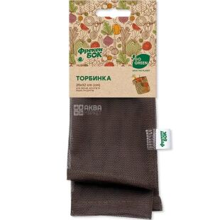 Фрекен Бок Go Green, 1 шт., Торбинка-сітка для овочів та фруктів без ручок, 25 х 32 см