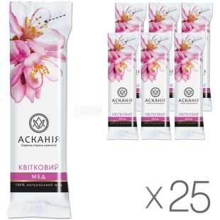 Аскания, 25 стиков х 12 г, Мёд цветочный