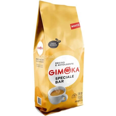 Gimoka Speciale Bar, 3 кг, Кофе в зернах средней обжарки Джимока, купаж