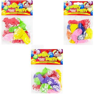Помощница Happy Party, 10 шт., Воздушные шарики с рисунком, в ассортименте