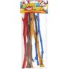 Помічниця Happy Party, Мішалка пластикова Бамбук, кольорова, 21 см, 10 шт.