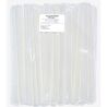 4HoReCa, Трубочки коктейльні  без гофри, 200 шт., 20 см, в індивідуальній упаковці, прозорі, пластикові