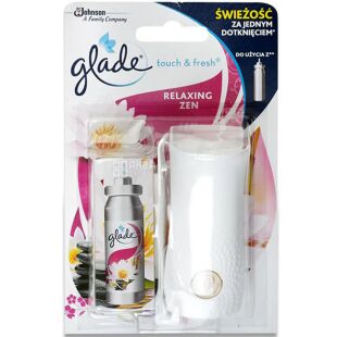Glade, 10 мл, Освежитель воздуха мини-спрей, Японский сад