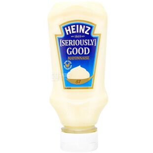 Heinz Seriously Good Mayonnaise, 220 мл, Майонез, 70% 