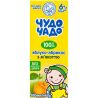 Чудо-Чадо, 0,2 л, Сік для дітей з 6-х місяців Яблуко-Абрикос з м'якоттю, з трубочкою