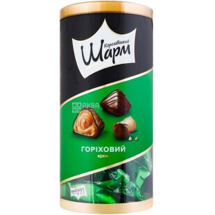 АВК, 235 г, Цукерки, Королівський шарм з горіховою начинкою, тубус