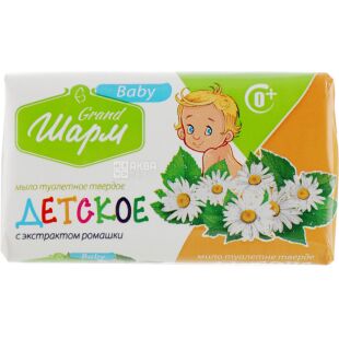 Grand Шарм, 70 г, Детское мыло с экстрактом ромашки, с рождения
