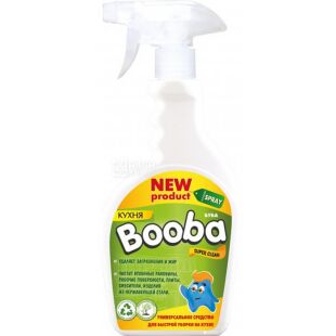 Booba Super Clean, 500 мл, Універсальний засіб для прибирання на кухні, спрей