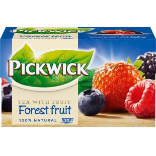 Pickwick Forest Fruit, 20 шт. х 1,5 г, Чай чорний з лісовими ягодами
