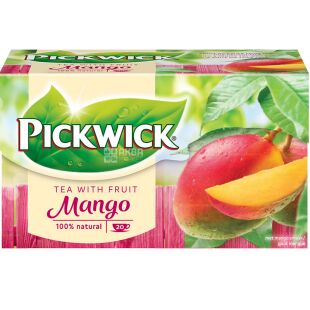 Pickwick Mango, 20 шт. х 1,5 г, Чай чорний з манго