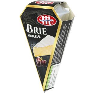  Mlekovita, Brie Natural, 125 г, Сыр Бри, мягкий, 58%