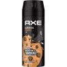Axe Leather and Cookies, 150 мл, Дезодорант-антиперспірант для чоловіків, Шкіра та печиво, спрей