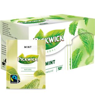 Pickwick Herbal Mint, 20 шт. х 1.5 г, Чай травяной, мятный