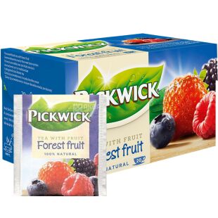 Pickwick Forest Fruit, 20 шт. х 1,5 г, Чай чорний з лісовими ягодами