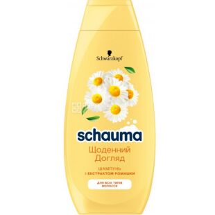 Schauma, 400 мл, Шампунь Ромашка для щоденного догляду