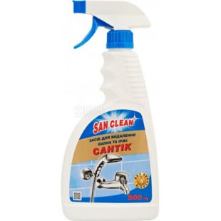 San Clean Сантик, 500 мл, Засіб для видалення вапна та іржі