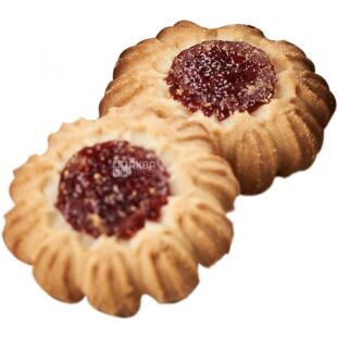 Biscotti Fruit Charlotte, 2кг, Біскотті Шарлотка фруктова, Печиво пісочне, з фруктовою начинкою