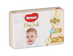 Baby Diapers Huggies elite soft 3, 5-9 kg, 40 PCs.
