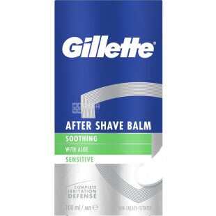  Gillette, 100 мл, Бальзам после бритья, успокаивающий, для мужчин