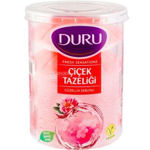 Duru, Fresh Sensations, Flower Infusion, 4х100г, Мыло туалетное Дуру